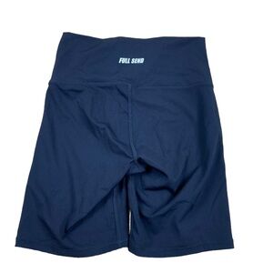 FULL SEND nelk boys Small womens shorts black Compression Spandex